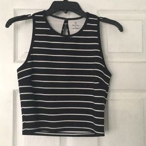 Short striped shirt